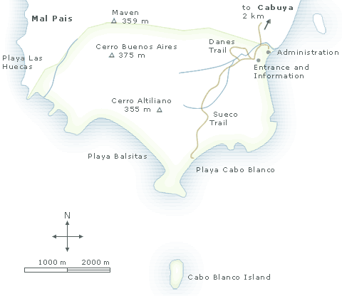 cabo blanco national park